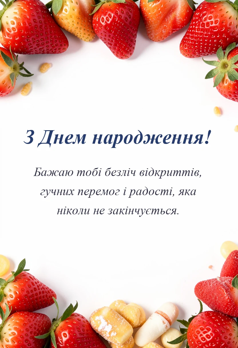 листівка з побажанням - привітання з днем народження хлопчику