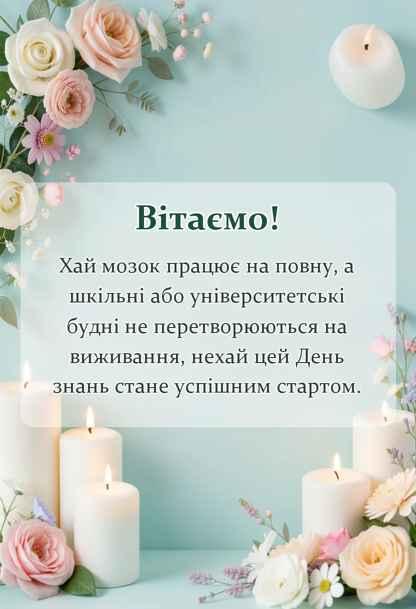 листівка з побажанням - привітання з початком навчального року смішні смс проза вірші