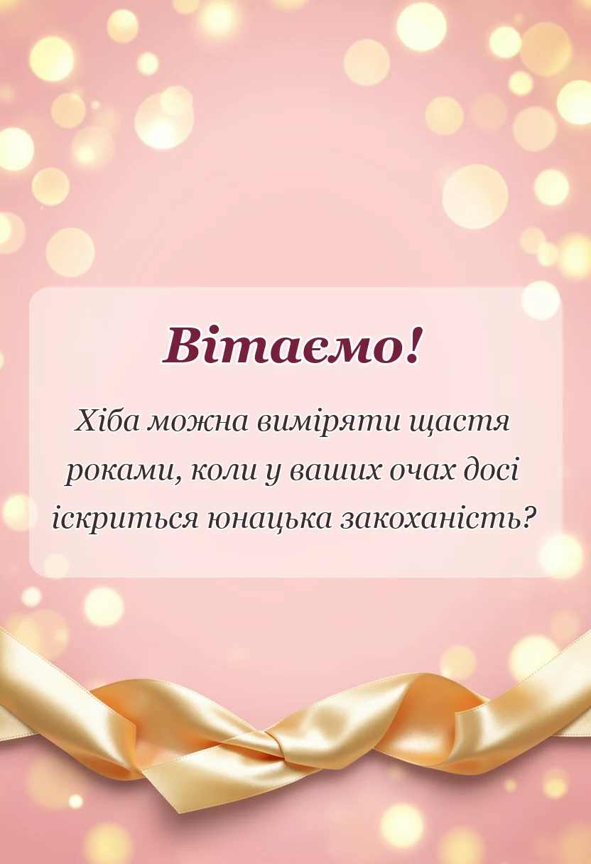 святкова картинка: привітання з срібним весіллям у віршах своїми словами