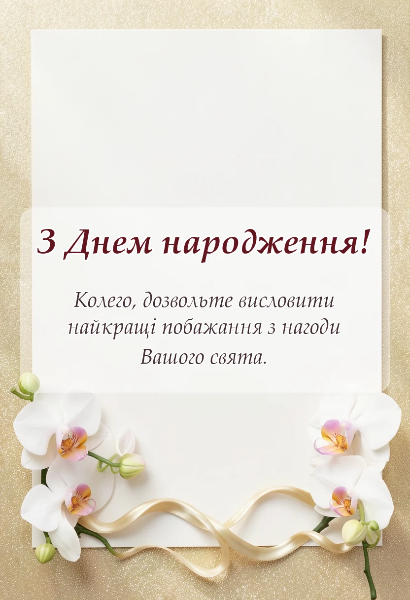 унікальна листівка - привітання з днем народження креативно