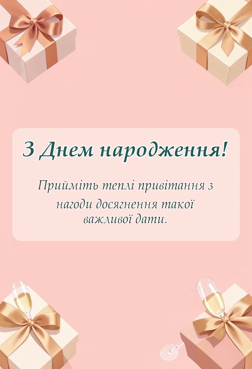 унікальна листівка - побажання дитині на рочок