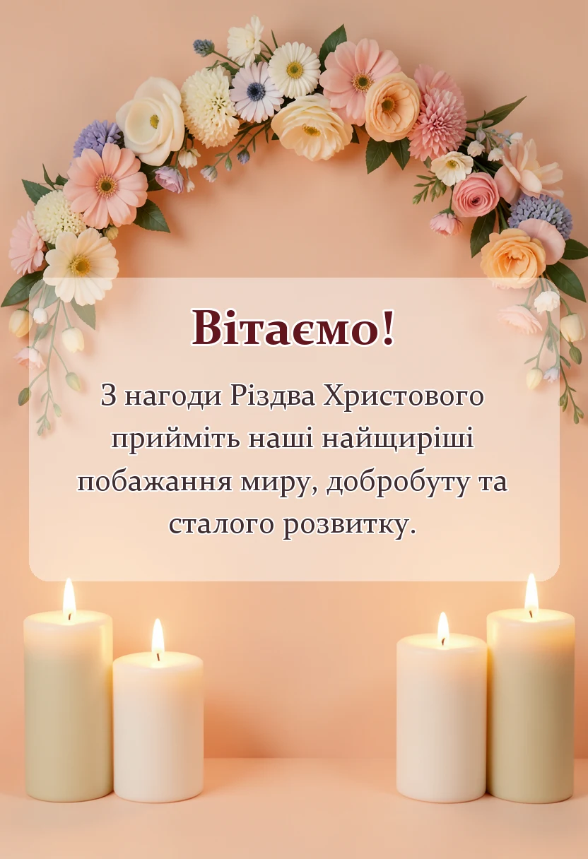 унікальна листівка - привітання з різдвом христовим картинки своїми словами