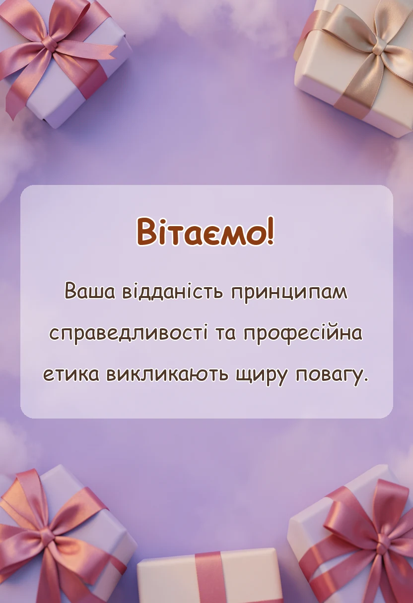 унікальна листівка - привітання чоловіків з днем козацтва