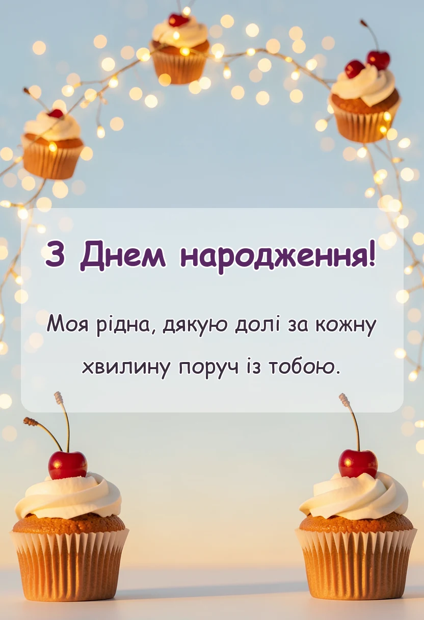 листівка з побажанням - картинки з днем народження коханій жінці