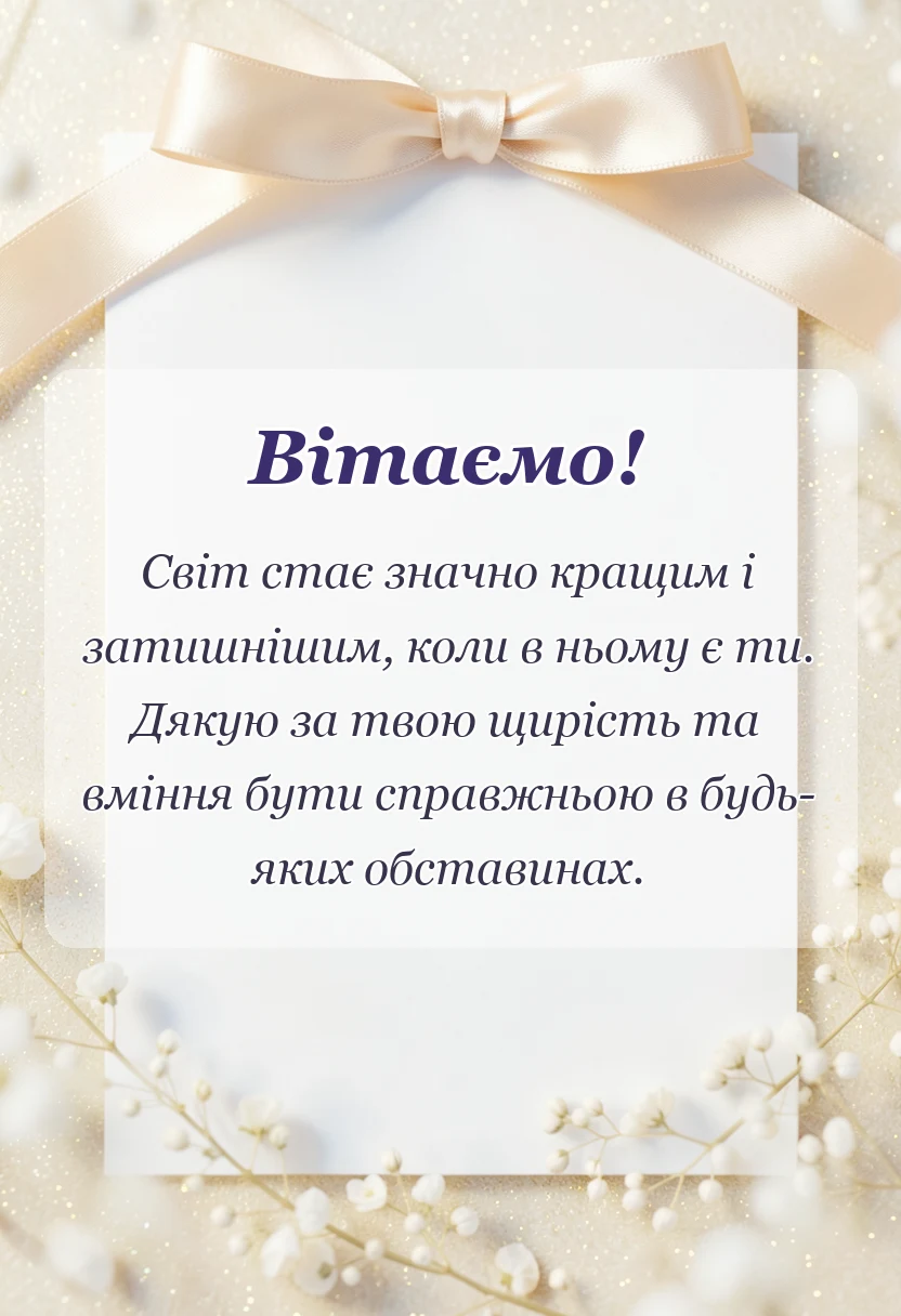 унікальна листівка - привітання з днем подруги