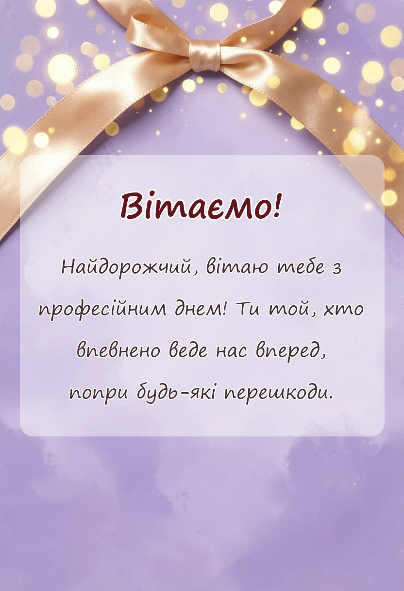 листівка з побажанням - привітання з днем водія чоловіка