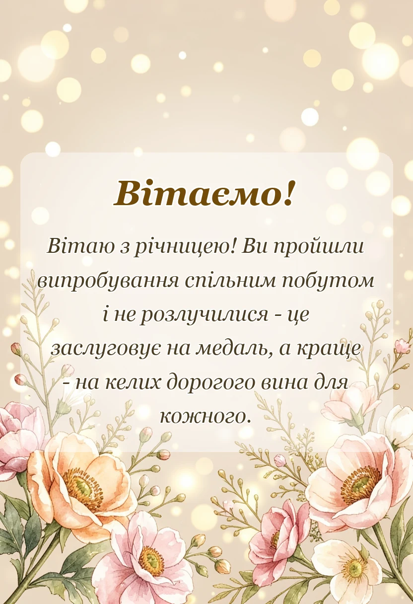 красива листівка: картинки з срібним весіллям у віршах
