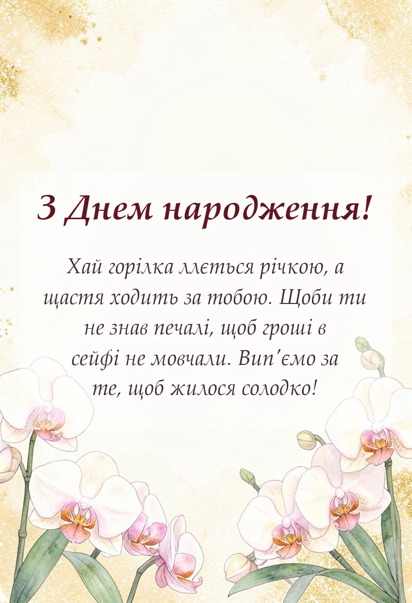 святкова картинка: кумедні тости на свято