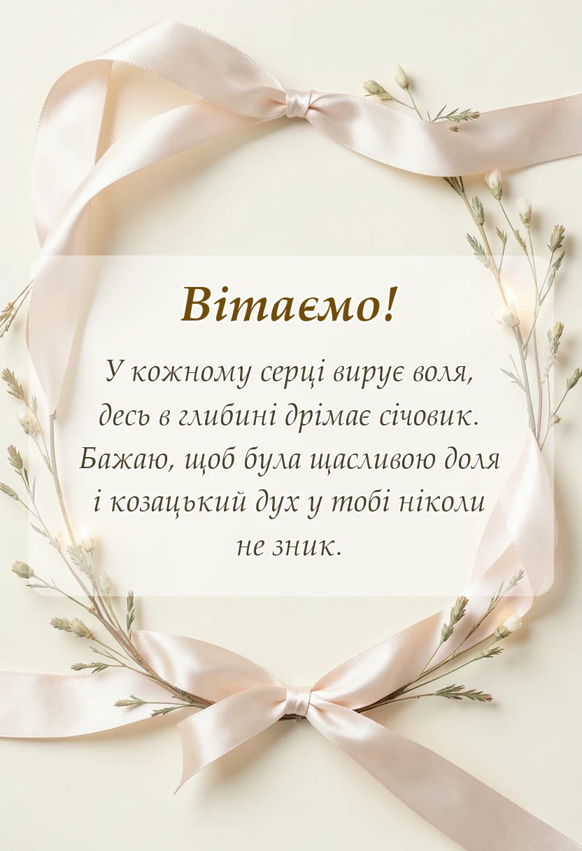 вітальна листівка - картинки чоловіків з днем козацтва
