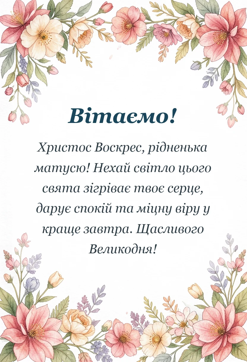 святкова картинка: гарні листівки з великоднем