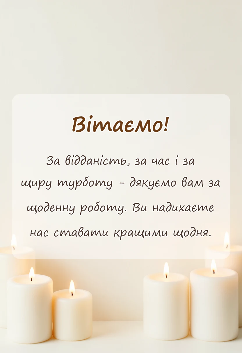листівка з побажанням - вірш подяка волонтерам