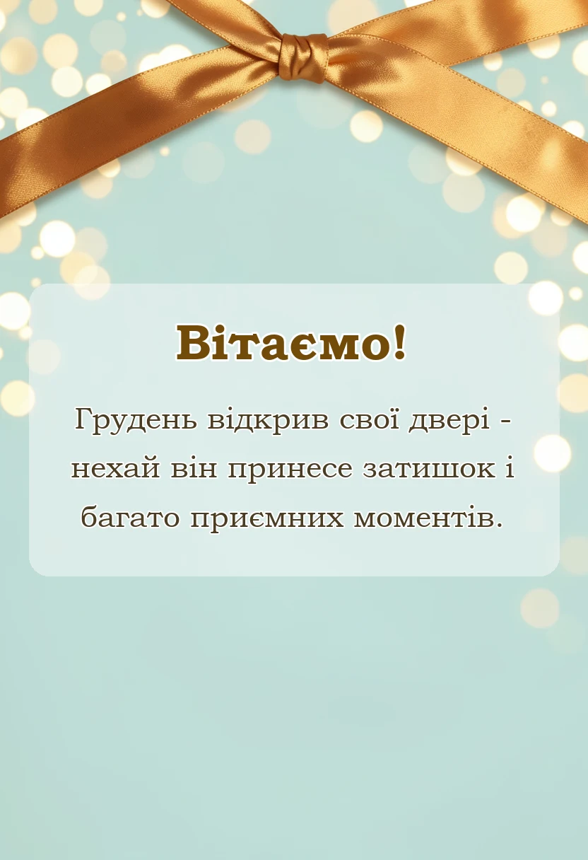 листівка з побажанням - картинки з першим днем зими