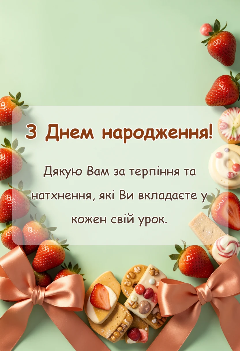 вітальна листівка - листівка подяка вчителю ідеї тексти шаблони