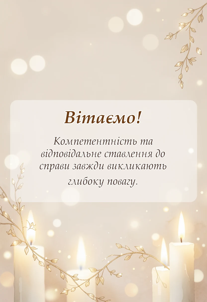 красива листівка: з днем землевпорядника