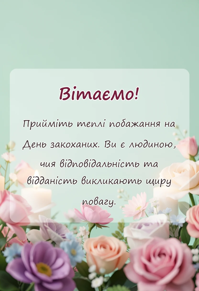 унікальна листівка - картинки з днем закоханих чоловіку