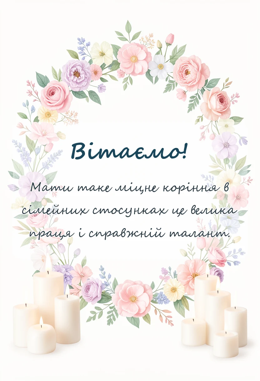 красива листівка: картинки з дерев'яним весіллям