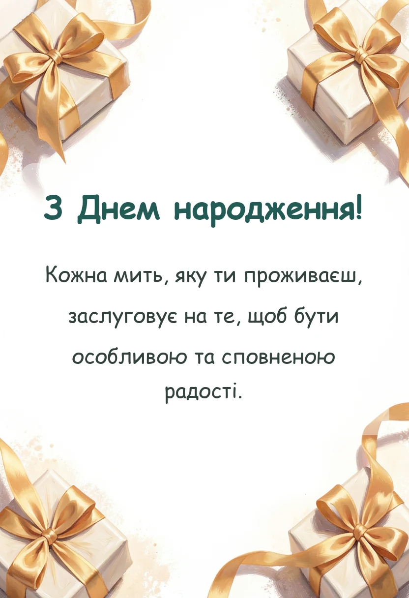 листівка з побажанням - привітання з днем народження для хлопця тексти своїми