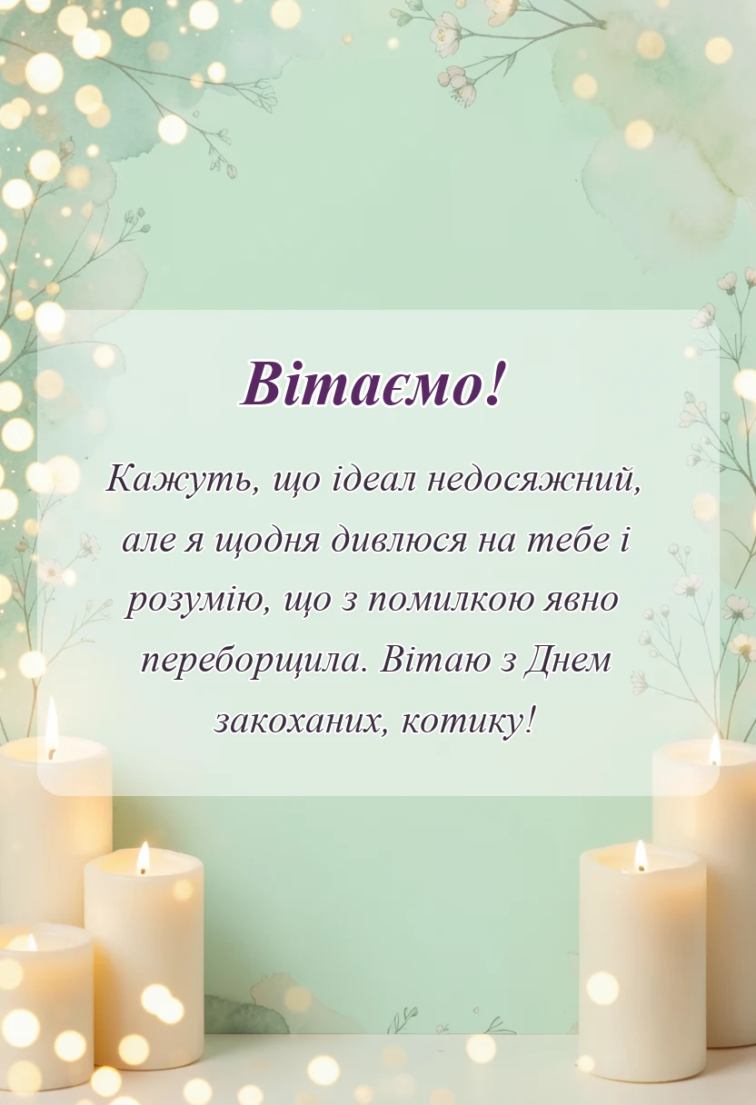 листівка з побажанням - картинки з днем закоханих чоловіку