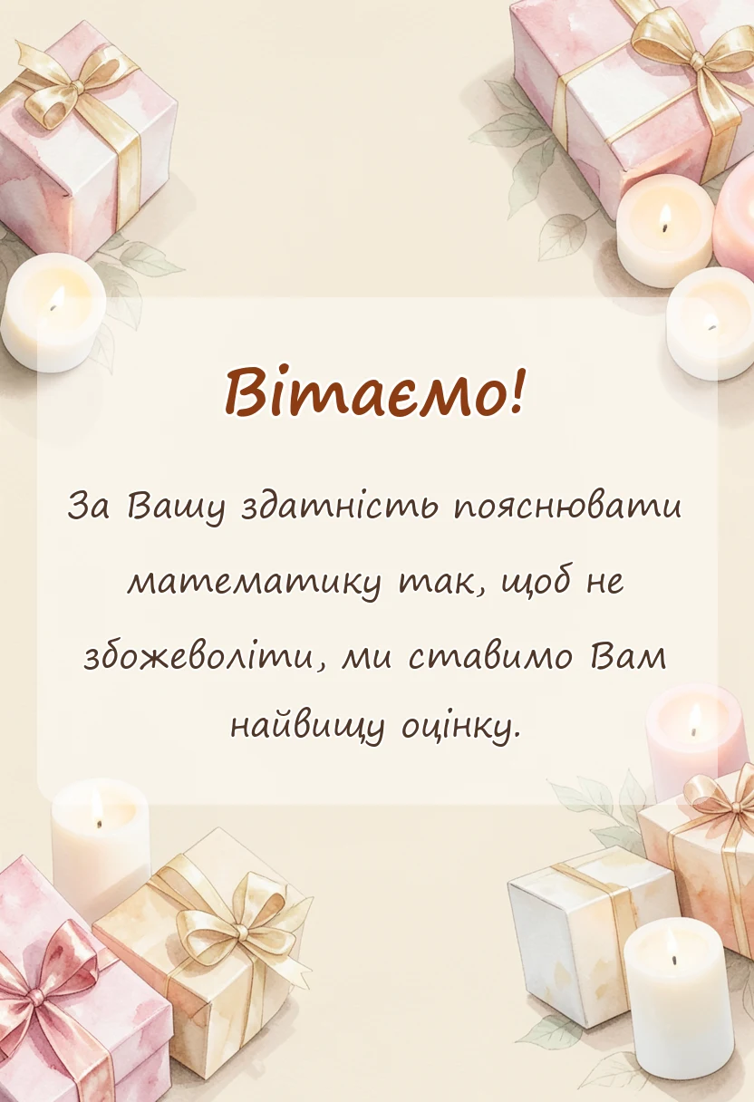 унікальна листівка - вірші подяки першій вчительці