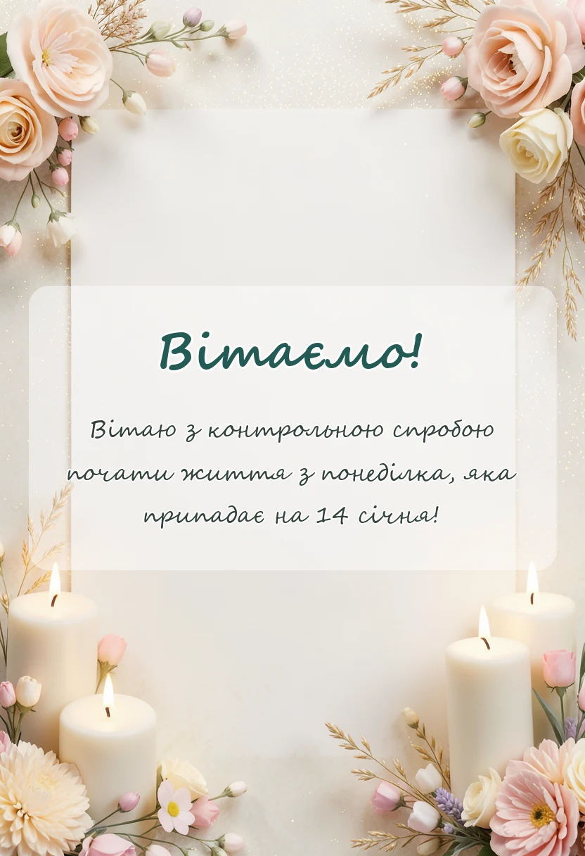 вітальна листівка - картинки зі старим новим роком українською мовою