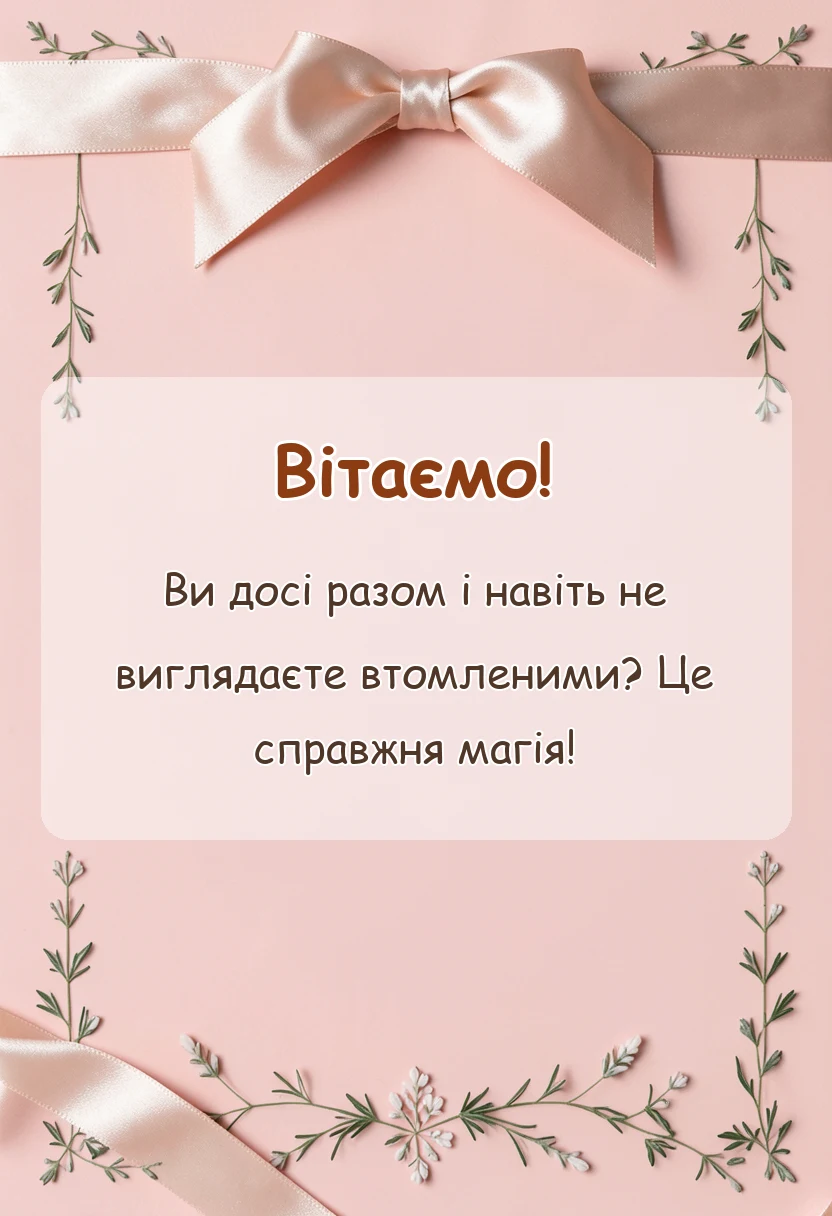 святкова картинка: картинки з нікелевим весіллям