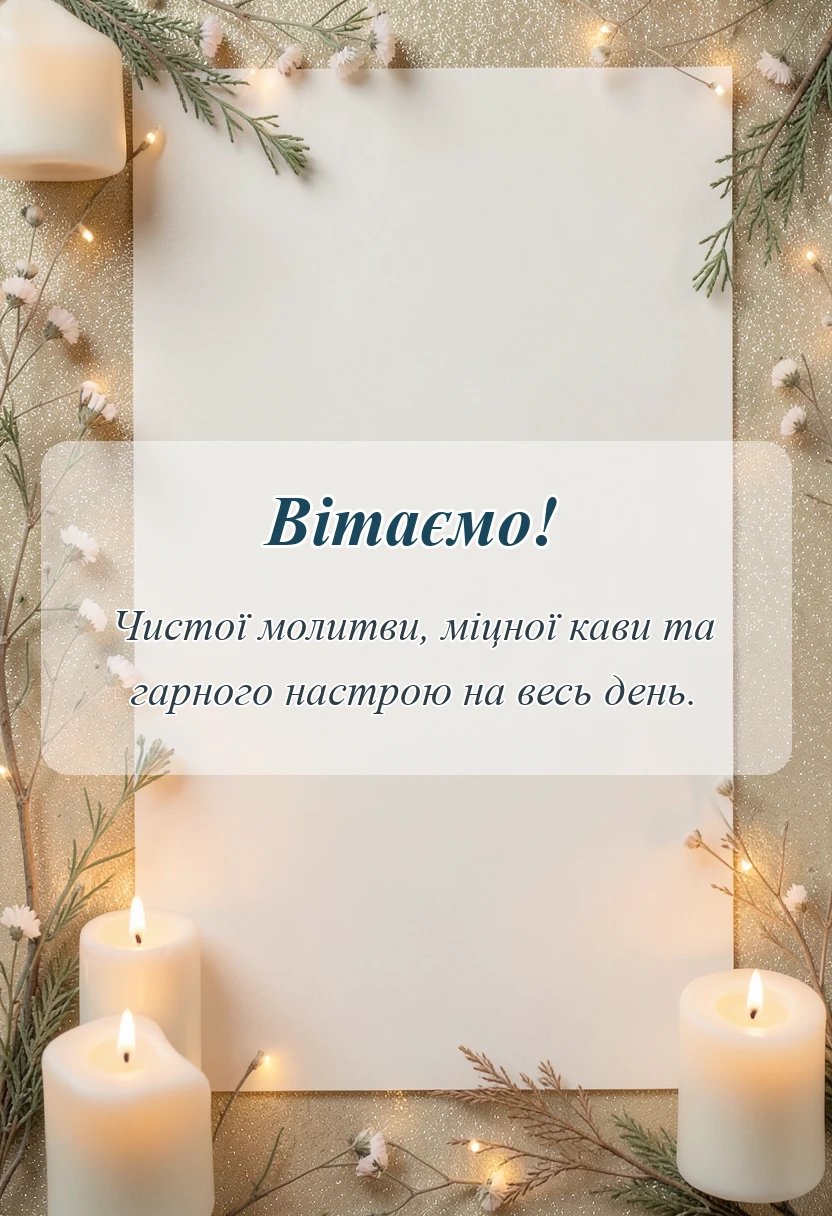 красива листівка: вітання з храмовим святом щирі слова та побажання