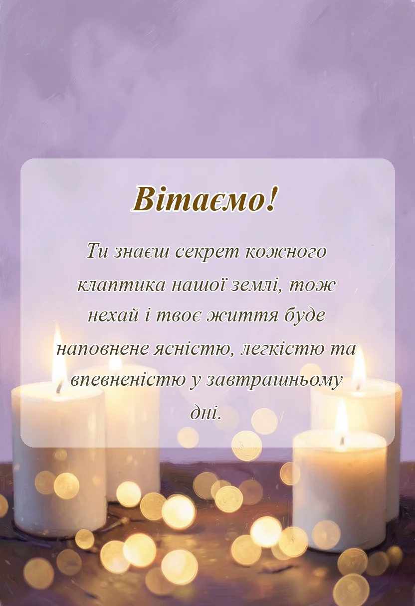 святкова картинка: з днем землевпорядника