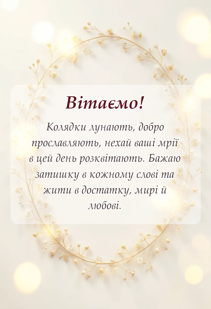 унікальна листівка - картинки зі старим новим роком українською мовою