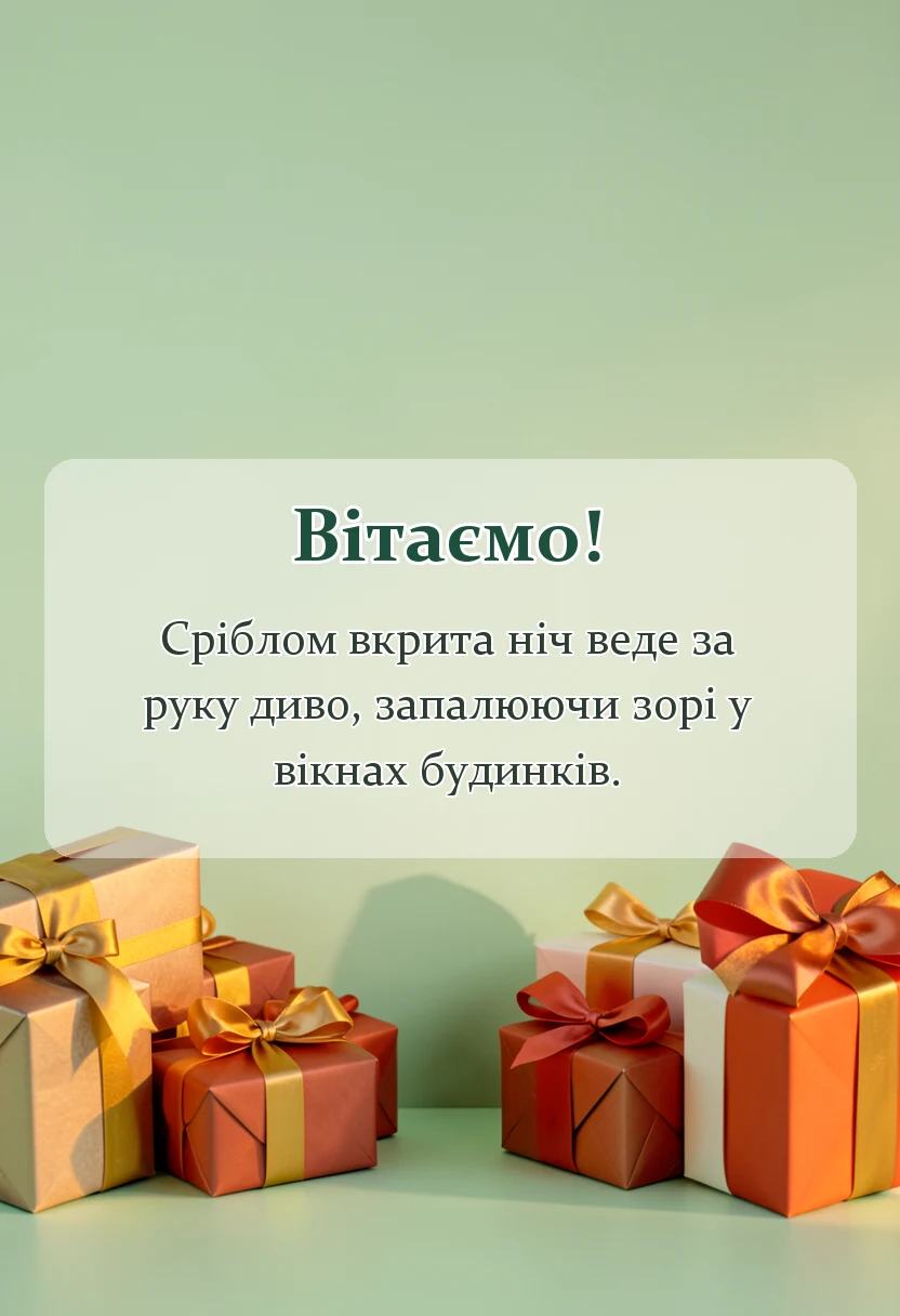 листівка з побажанням - картинки з днем святого миколая