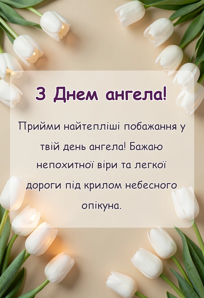 красива листівка: картинки з днем ангела для чоловіків